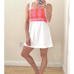 Vintage 60s Handmade Tennis Dress – Preppy Sundress Style, Tenniscore Chic